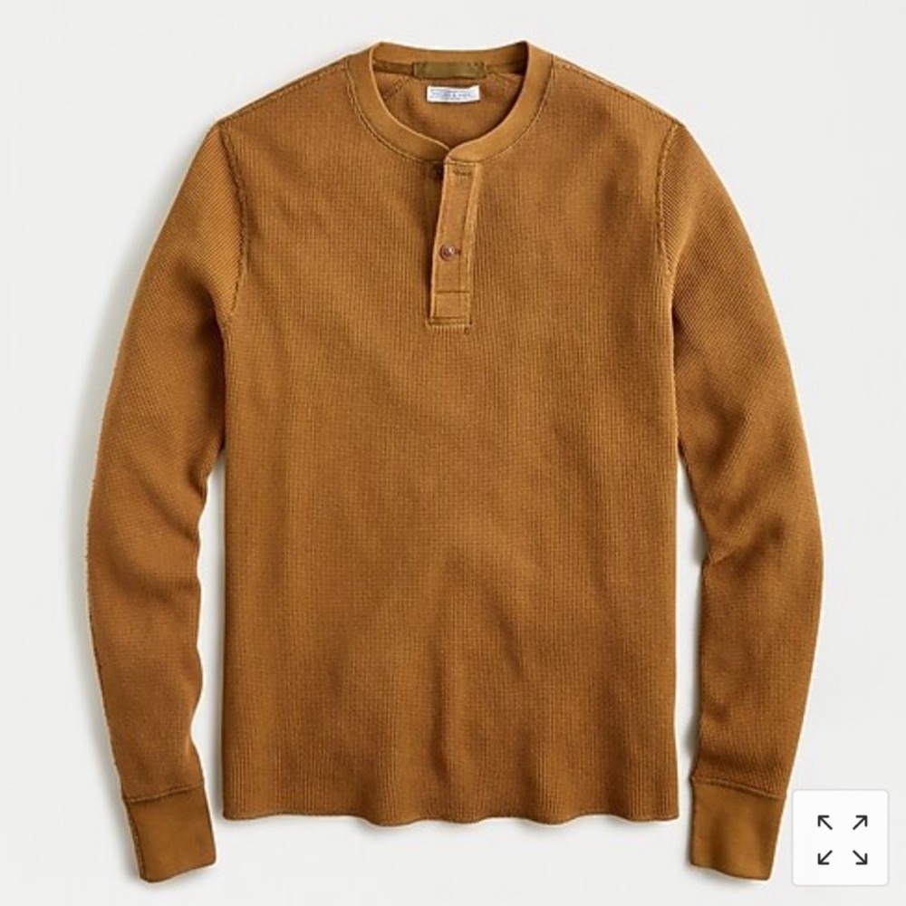Wallace & Barnes Waffle Henley